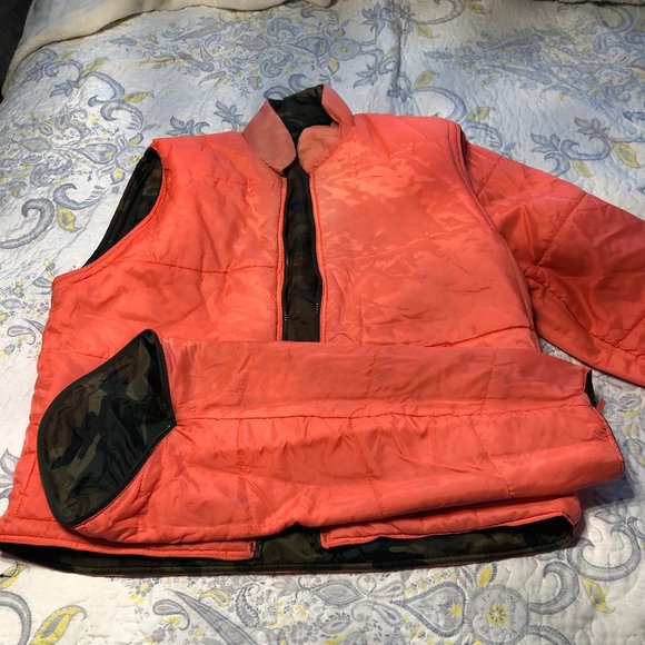 Light Camo Hunting Jacket Small - Picture 6 of 8